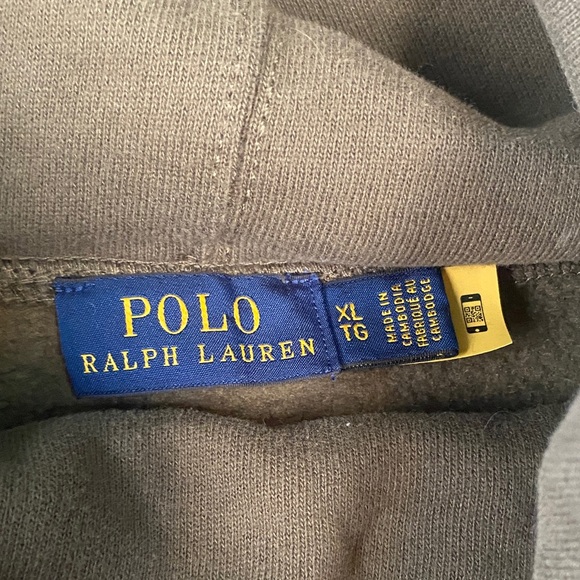 Ralph Lauren Dark Olive Sweatshirt - Picture 2 of 4